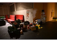 Partij kerst / sneeuw decoratie - afbeelding 2 van  7