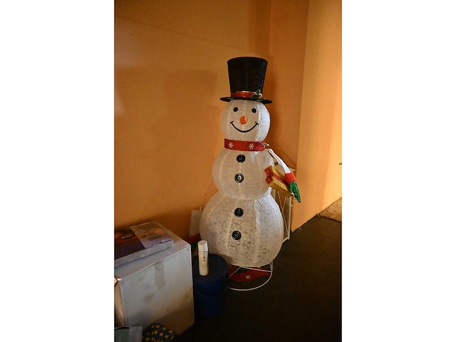Partij kerst / sneeuw decoratie - afbeelding 5 van  7