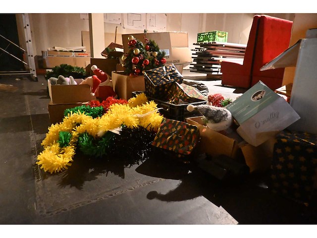 Partij kerst / sneeuw decoratie - afbeelding 7 van  7