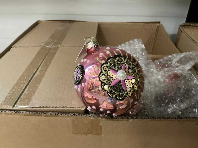 Partij kerstballen (140x) - afbeelding 1 van  4
