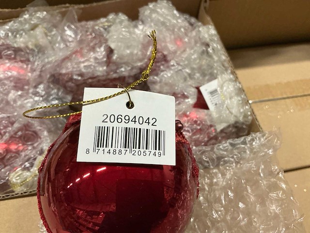 Partij kerstballen (180x) - afbeelding 3 van  5