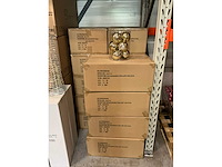 Partij kerstballen unbreakable&seamless d10cm gold-shiny 9/tube (84 tubes) - afbeelding 3 van  4