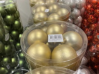 Partij kerstballen unbreakable&seamless d5cm 30/tube (124 tubes) - afbeelding 4 van  21