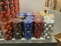 Partij kerstballen unbreakable&seamless d5cm 30/tube (124 tubes) - afbeelding 7 van  21