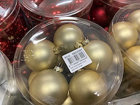 Partij kerstballen unbreakable&seamless d5cm 30/tube (124 tubes) - afbeelding 13 van  21