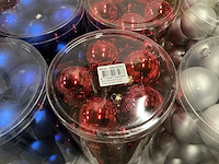Partij kerstballen unbreakable&seamless d5cm 30/tube (124 tubes) - afbeelding 5 van  13