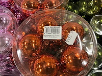 Partij kerstballen unbreakable&seamless d5cm 30/tube (124 tubes) - afbeelding 12 van  13