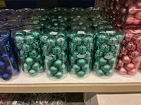 Partij kerstballen unbreakable&seamless d5cm 30/tube (47 tubes) - afbeelding 6 van  10