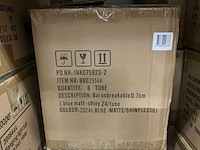 Partij kerstballen unbreakable&seamless d7cm l.blue 24-tube (40 tubes) - afbeelding 4 van  4