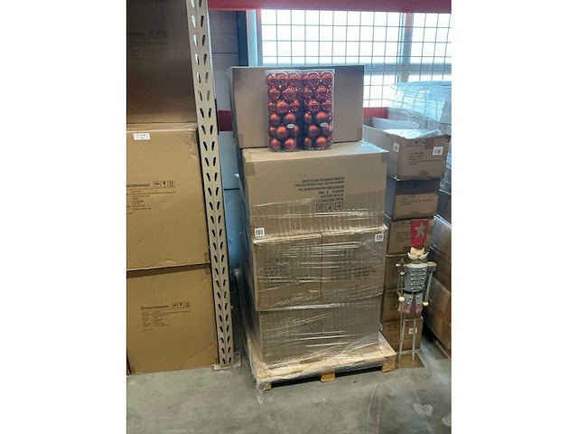 Partij kerstballen unbreakable&seamless d7cm manderine matt-shiny 24/tube (90 tubes) - afbeelding 3 van  4