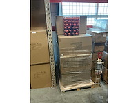 Partij kerstballen unbreakable&seamless d7cm manderine matt-shiny 24/tube (90 tubes) - afbeelding 3 van  4