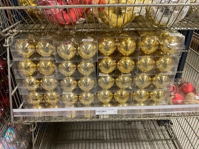 Partij kerstballen/ornamenten - afbeelding 4 van  8