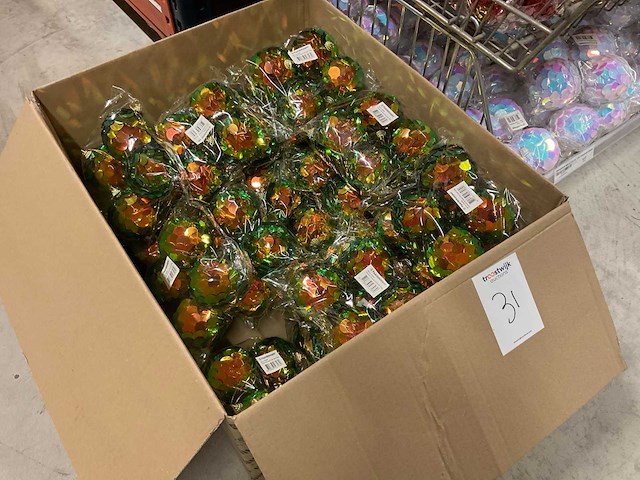 Partij kerstballen/ornamenten - afbeelding 8 van  8