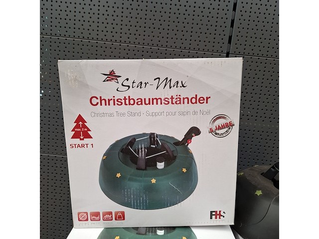Partij kerstboomstandaarden o.a. star-max, jardifer - afbeelding 3 van  7