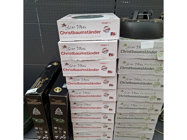 Partij kerstboomstandaarden o.a. star-max, jardifer - afbeelding 4 van  7