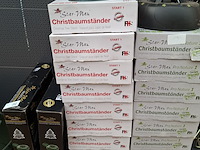 Partij kerstboomstandaarden o.a. star-max, jardifer - afbeelding 4 van  7