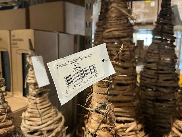 Partij kerstdecoratie (12x) - afbeelding 2 van  4