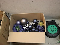 Partij kerstdecoratie o.a. kerstballen & verlichting - afbeelding 4 van  8