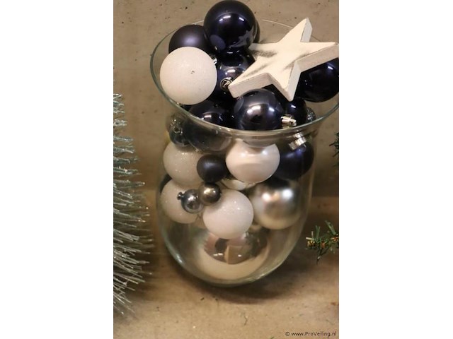 Partij kerstdecoratie o.a. kerstballen & verlichting - afbeelding 7 van  8