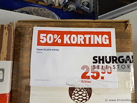 Partij kerstdecoratie o.a. kunstkerstbomen en kerstballen - afbeelding 8 van  12