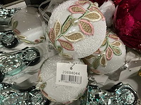 Partij kerstornamenten/kerstboomhaakjes/decoratiemateriaal (200x) - afbeelding 2 van  17