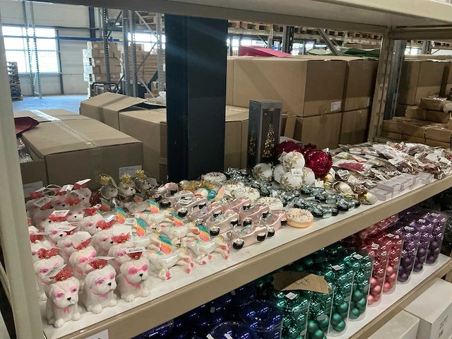 Partij kerstornamenten/kerstboomhaakjes/decoratiemateriaal (200x) - afbeelding 1 van  17