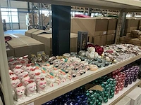 Partij kerstornamenten/kerstboomhaakjes/decoratiemateriaal (200x)