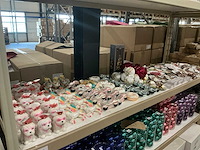 Partij kerstornamenten/kerstboomhaakjes/decoratiemateriaal (200x) - afbeelding 1 van  17