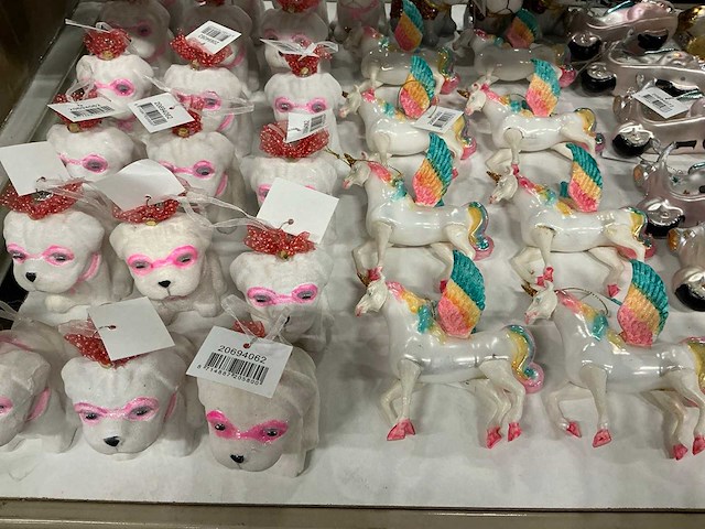 Partij kerstornamenten/kerstboomhaakjes/decoratiemateriaal (200x) - afbeelding 12 van  17