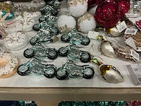 Partij kerstornamenten/kerstboomhaakjes/decoratiemateriaal (200x) - afbeelding 16 van  17