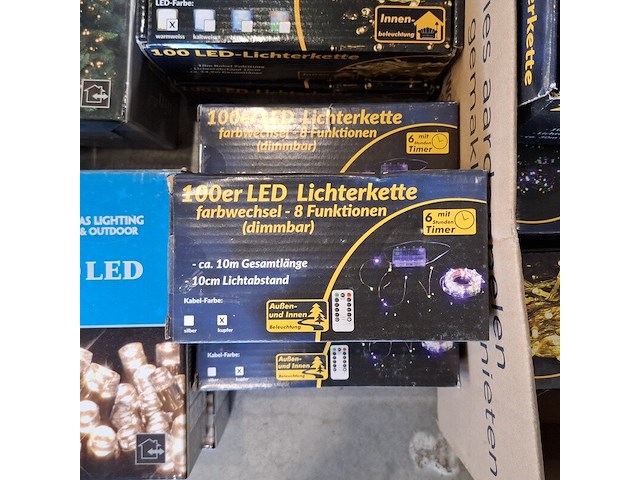 Partij kerstverlichting - afbeelding 5 van  6