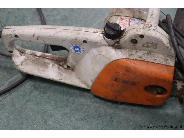 Partij kettingzagen, diverse merken o.a. dewalt type dw391, bosch type ake 30 s & stihl type e 160 - afbeelding 3 van  11