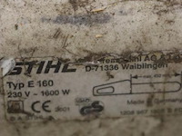 Partij kettingzagen, diverse merken o.a. dewalt type dw391, bosch type ake 30 s & stihl type e 160 - afbeelding 11 van  11