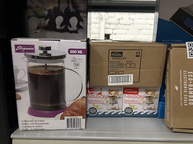 Partij keukenaccessoires w.o. koffiemaker w.o. accurate, salter, elegance - afbeelding 2 van  8