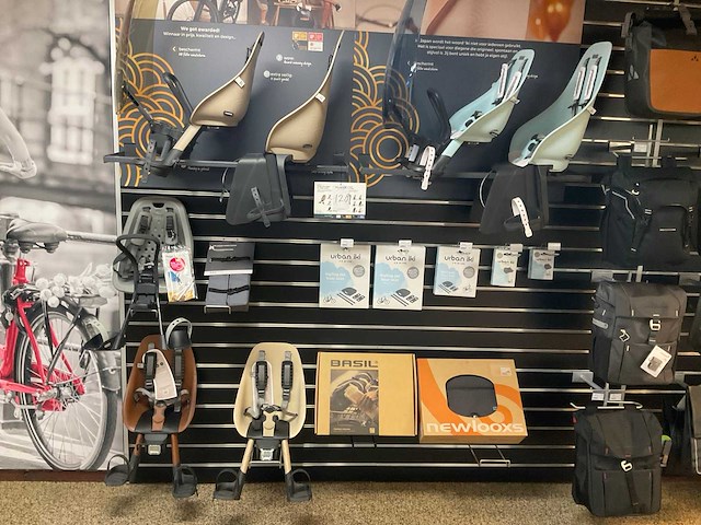 Partij kinder fiets stoelen (7x) - afbeelding 1 van  5