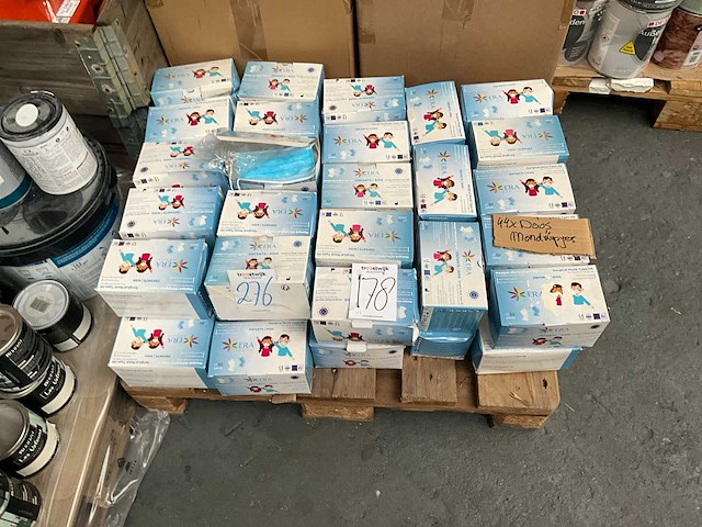 Partij kinder-mondkapjes - afbeelding 2 van  8