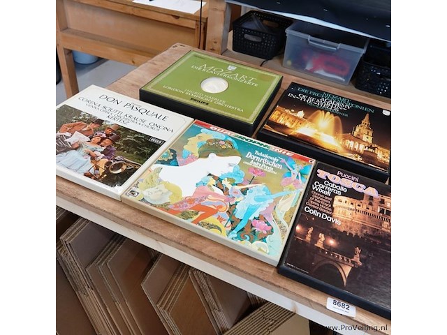 Partij klassieke lp cassettes - afbeelding 2 van  5