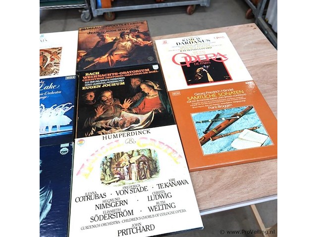 Partij klassieke lp's in originele cassettes - afbeelding 3 van  5