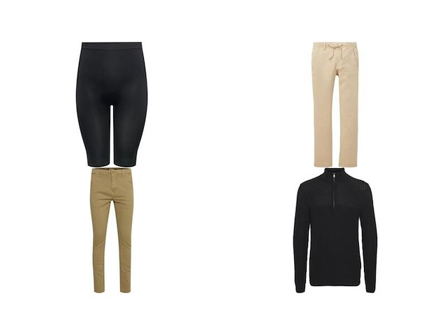 Partij kleding, cars jeans, tom tailor, only carmakoma, blend - afbeelding 1 van  28