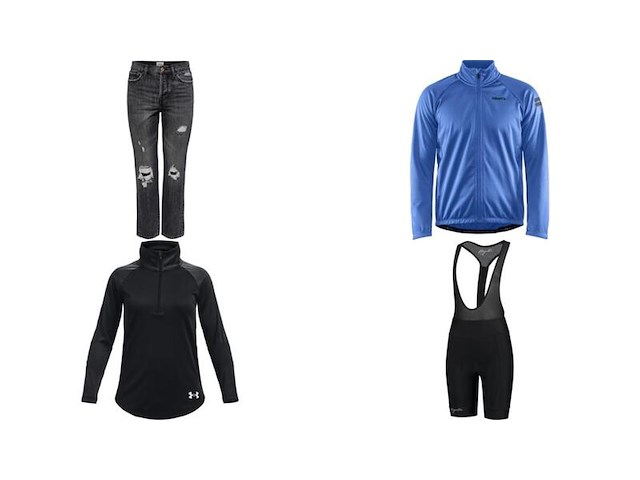 Partij kleding, craft, only, rogelli, under armour, colourful rebel - afbeelding 1 van  10