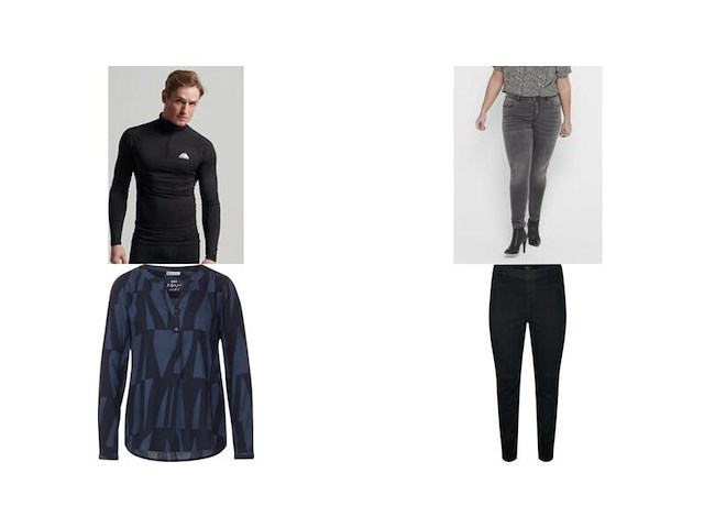 Partij kleding, only & sons, selected homme, zizzi, only play, only carmakoma, vero moda, superdry, na-kd, street one, blend, babyface, vila - afbeelding 1 van  13