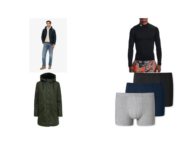 Partij kleding, schiesser, cars jeans, only, jack & jones, polo ralph lauren, superdry, under armour - afbeelding 1 van  13