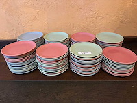 Partij kleine borden (18cm) (120x) - afbeelding 1 van  1