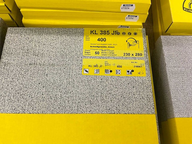 Partij klingspor kl385jf schuurpapier - afbeelding 2 van  13