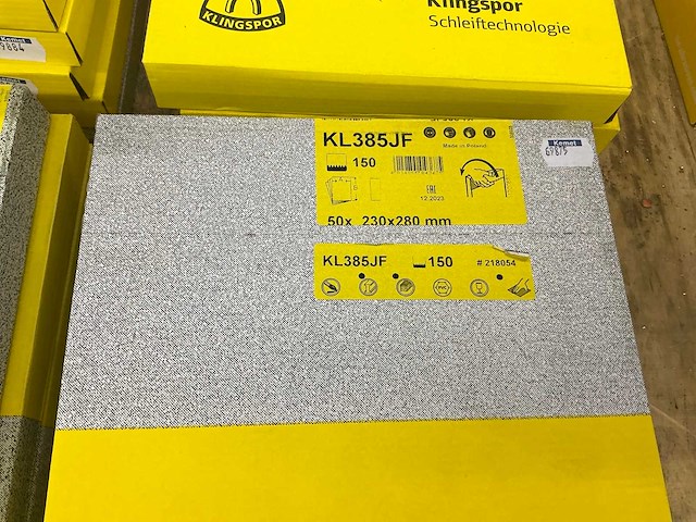Partij klingspor kl385jf schuurpapier - afbeelding 3 van  13