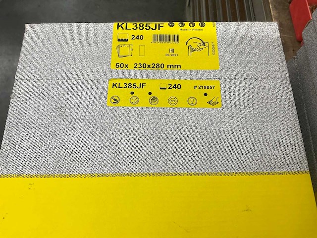 Partij klingspor kl385jf schuurpapier - afbeelding 11 van  13