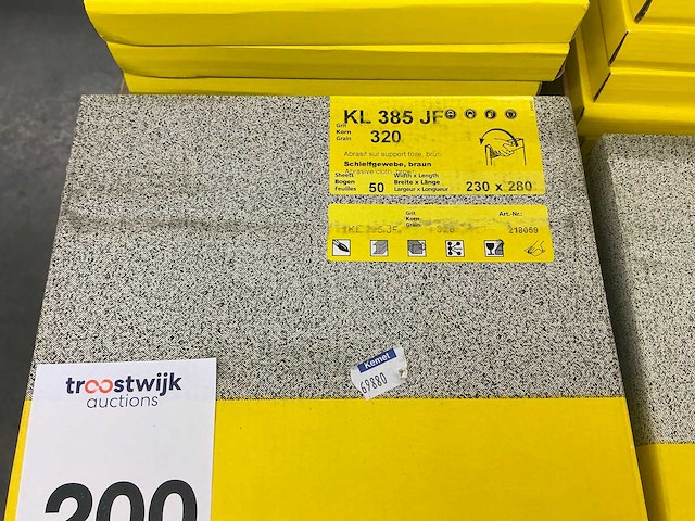 Partij klingspor kl385jf schuurpapier - afbeelding 13 van  13