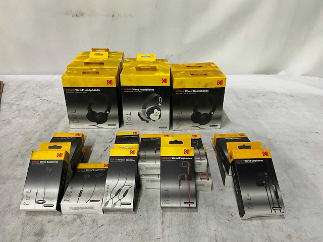 Partij kodak koptelefoon & oordopjes - afbeelding 1 van  9