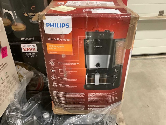 Partij koffiemachines o.a phillips en senseo - 21 items - afbeelding 3 van  6