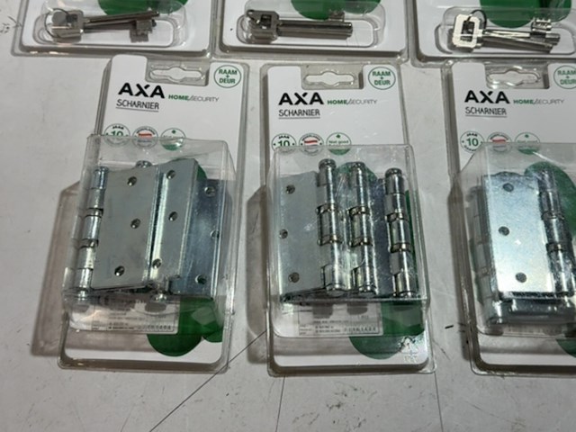 Partij kogellager scharnieren en magnetisch dag-nachtslot, axa - afbeelding 3 van  5